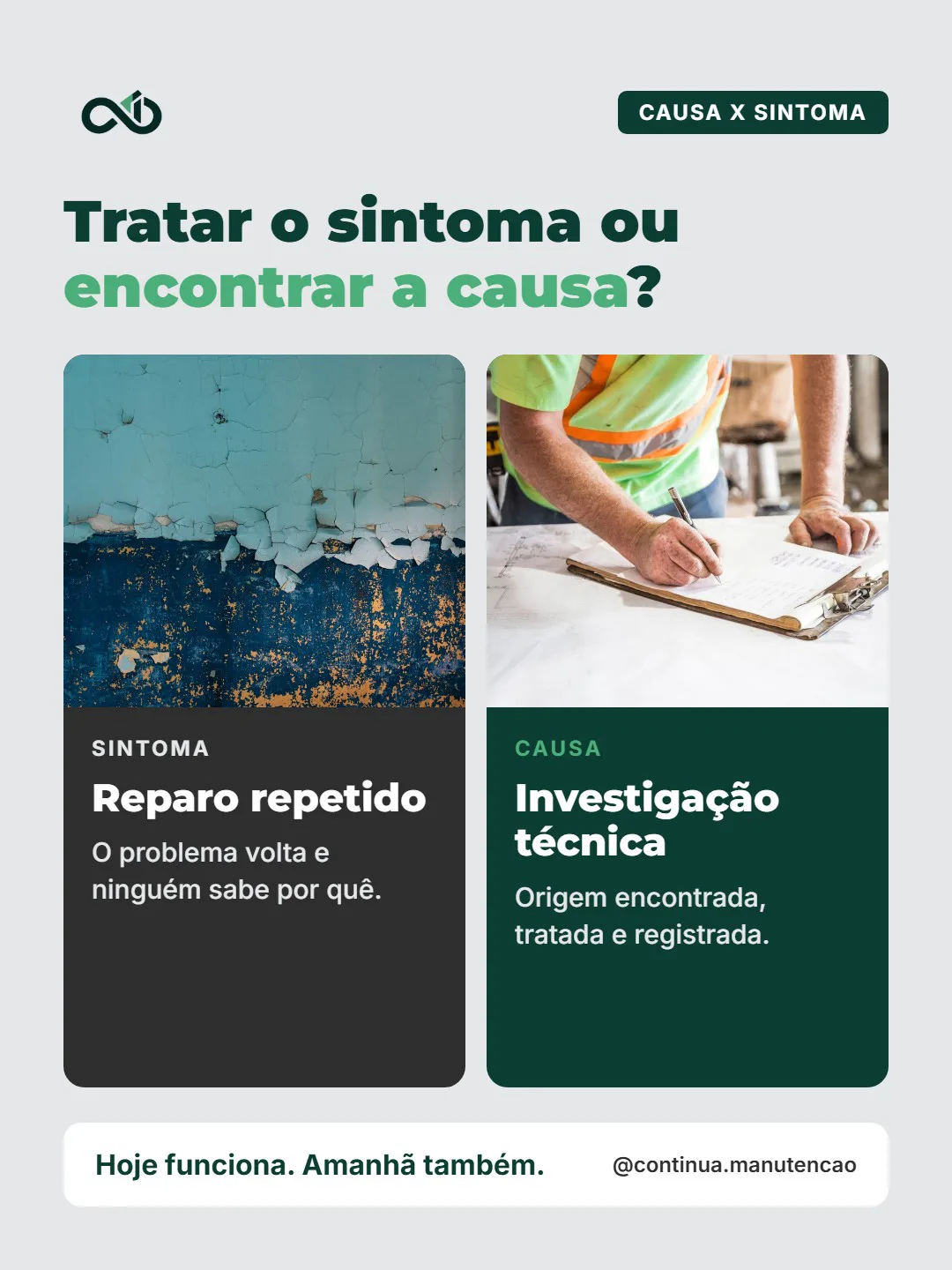 Sintoma vs. Causa